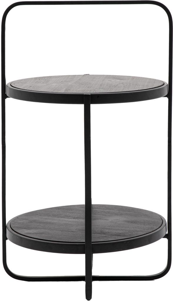 Gallery Direct Dunley Side Table Black | Shackletons