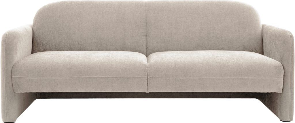 Gallery Direct Massa 3 Seater Sofa Cream | Shackletons