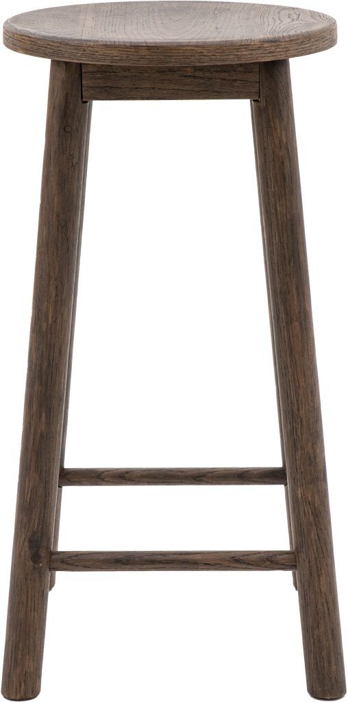 Gallery Direct Hatfield Stool Smoked | Shackletons