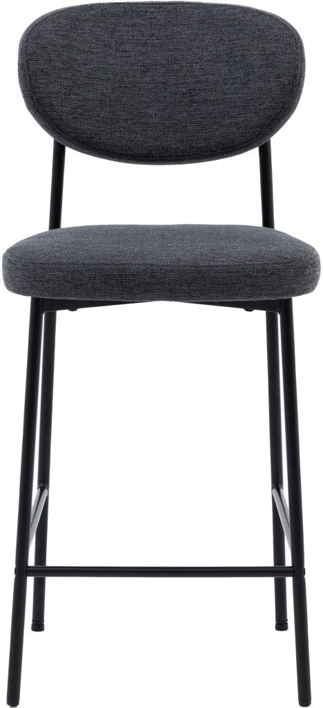 Gallery Direct Oppo Stool Charcoal 2pk | Shackletons