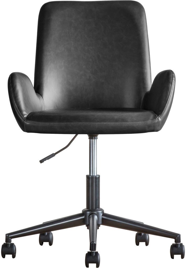 Gallery Direct Faraday Swivel Chair Charcoal | Shackletons