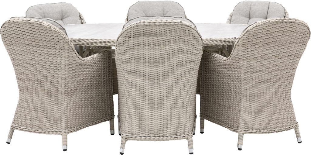Gallery Garden Holton 6 Seater Oval Dining Set | Shackletons