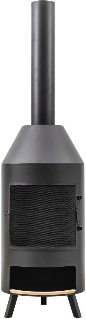 Gallery Garden Firenze Chiminea with Pizza Shelf 500x500x1835mm | Shackletons