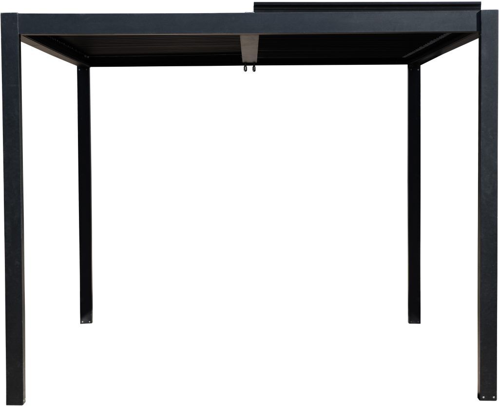 Gallery Garden Messina Pergola Black 3000x4000mm | Shackletons