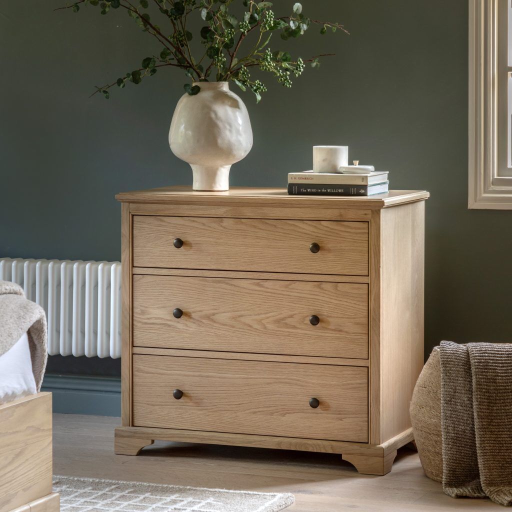 Gallery Direct Malvern 3 Drawer Chest | Shackletons