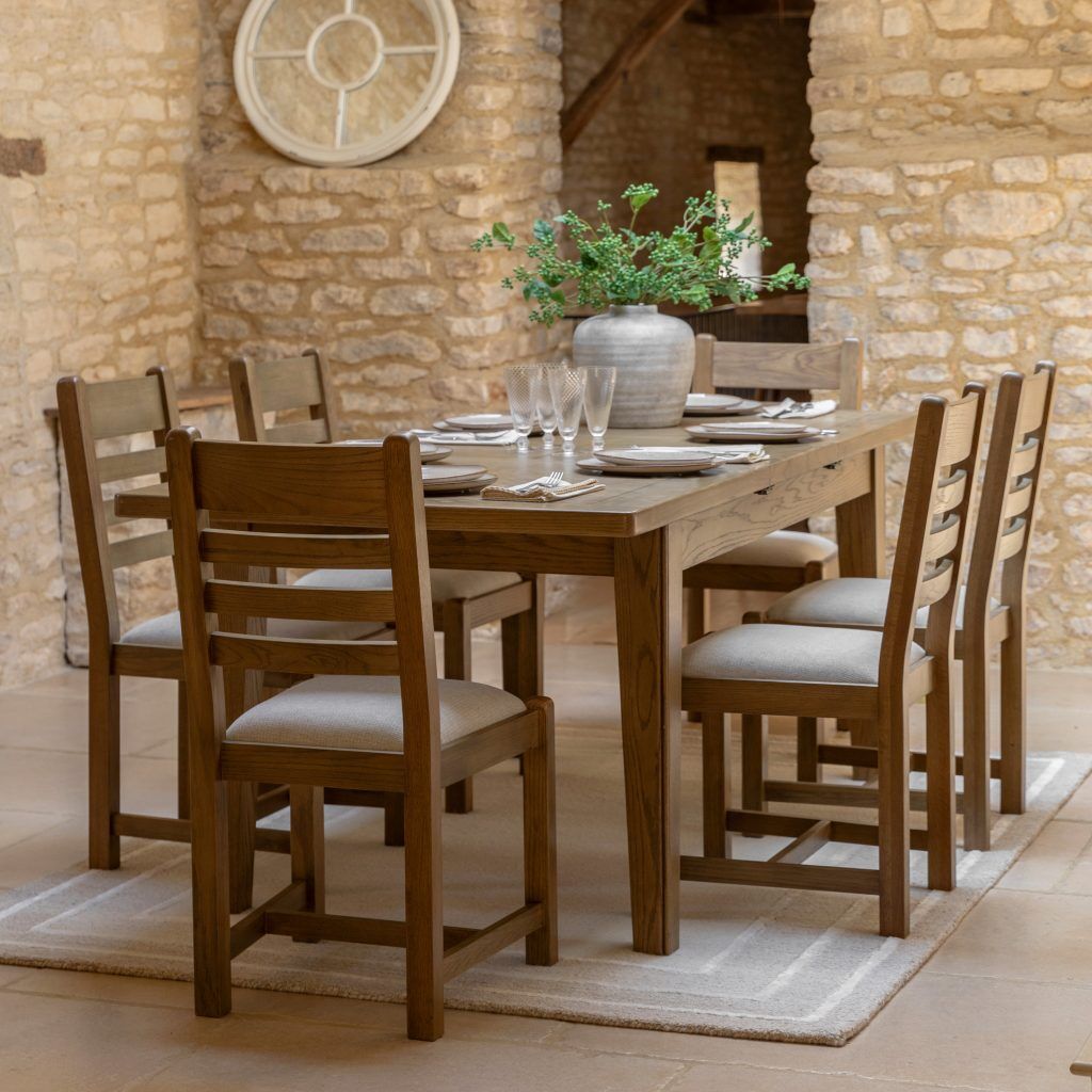 Gallery Direct Hardwick Ext Dining Table | Shackletons