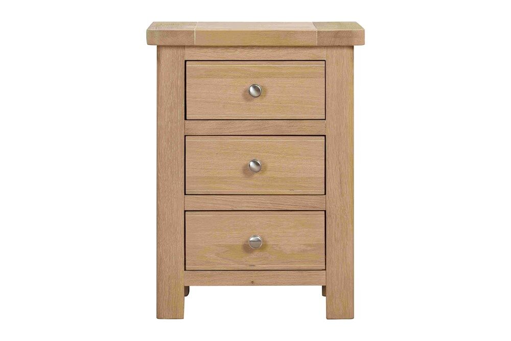 Foxington Bedside Table   Natural Oak | Shackletons