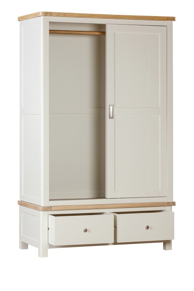 Foxington Double Wardrobe   OWP Painted | Shackletons