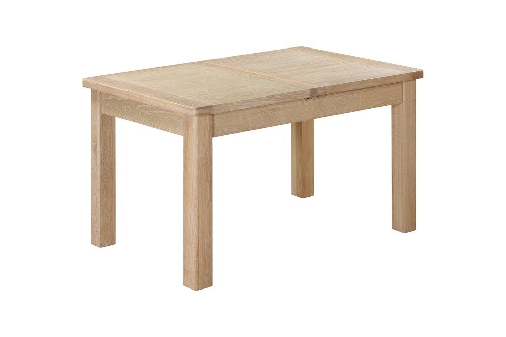 Foxington 140cm 200cm Butterfly Extending Dining Table   Natural Oak | Shackletons