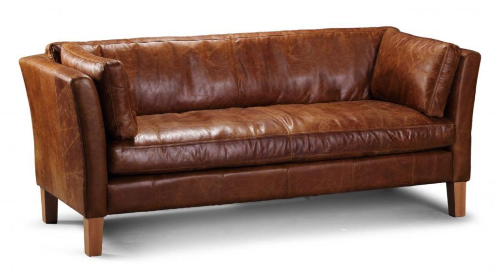 Vintage Sofa Company Barkby 2 Seater Sofa in 3L Leather | Shackletons