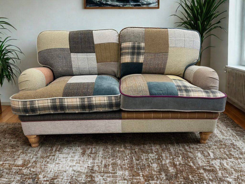 Vintage Sofa Company Hawksworth 2 Seater Sofa   Patchwork | Shackletons