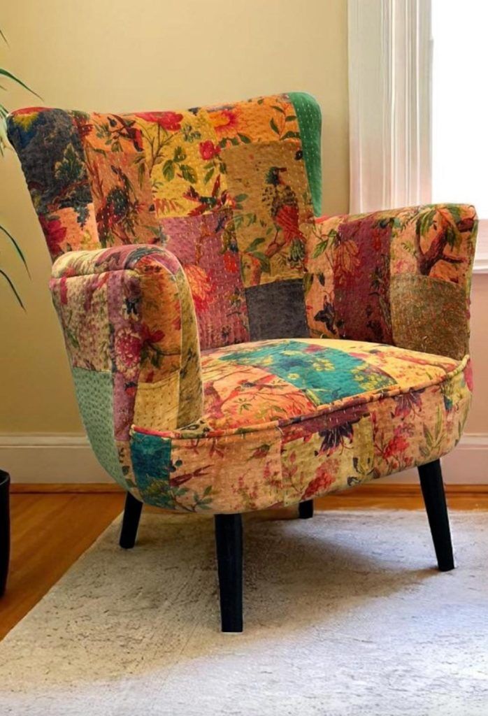 Vintage Sofa Company Kari Chair   Patchwork | Shackletons