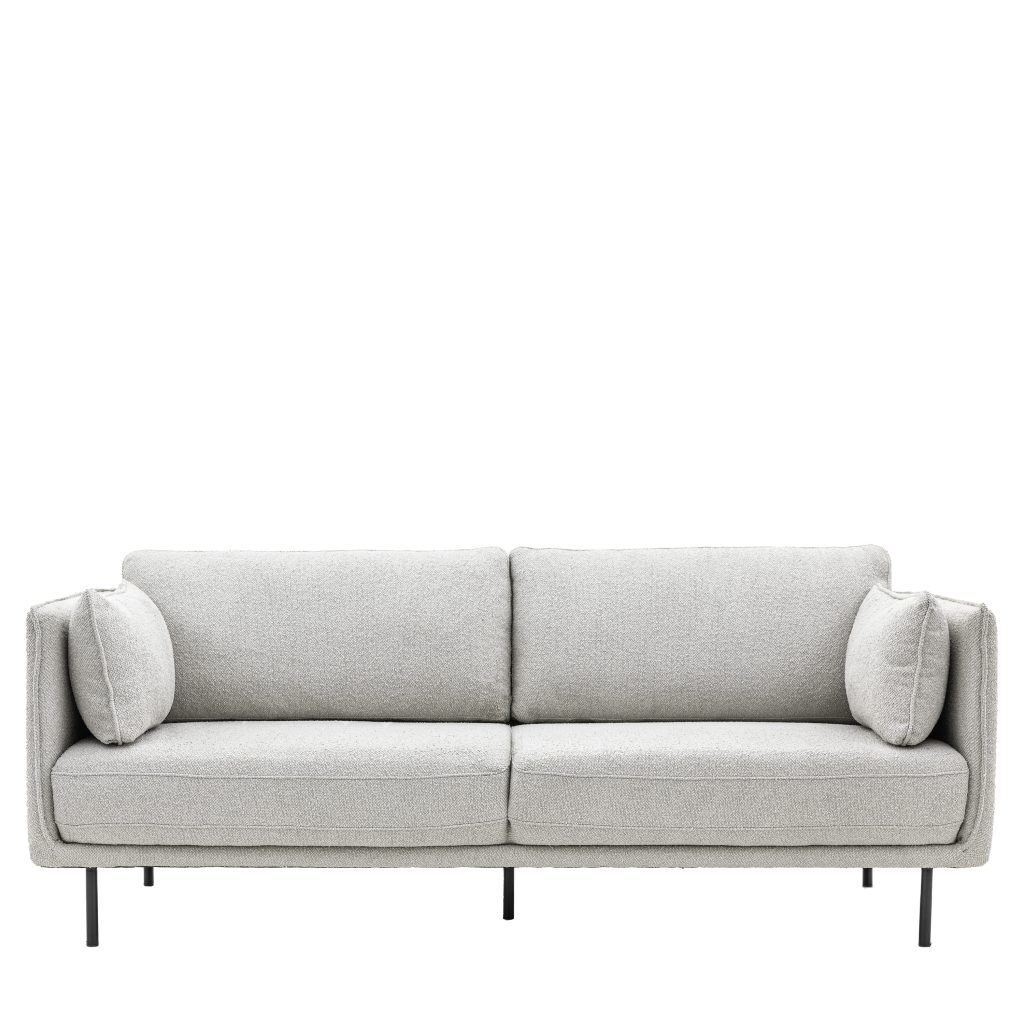 Gallery Direct Wigmore Sofa Cool Natural Boucle | Shackletons