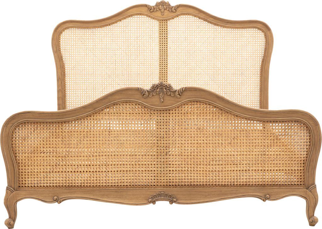 Gallery Direct Chic 6 Cane Bed Weathered | Shackletons