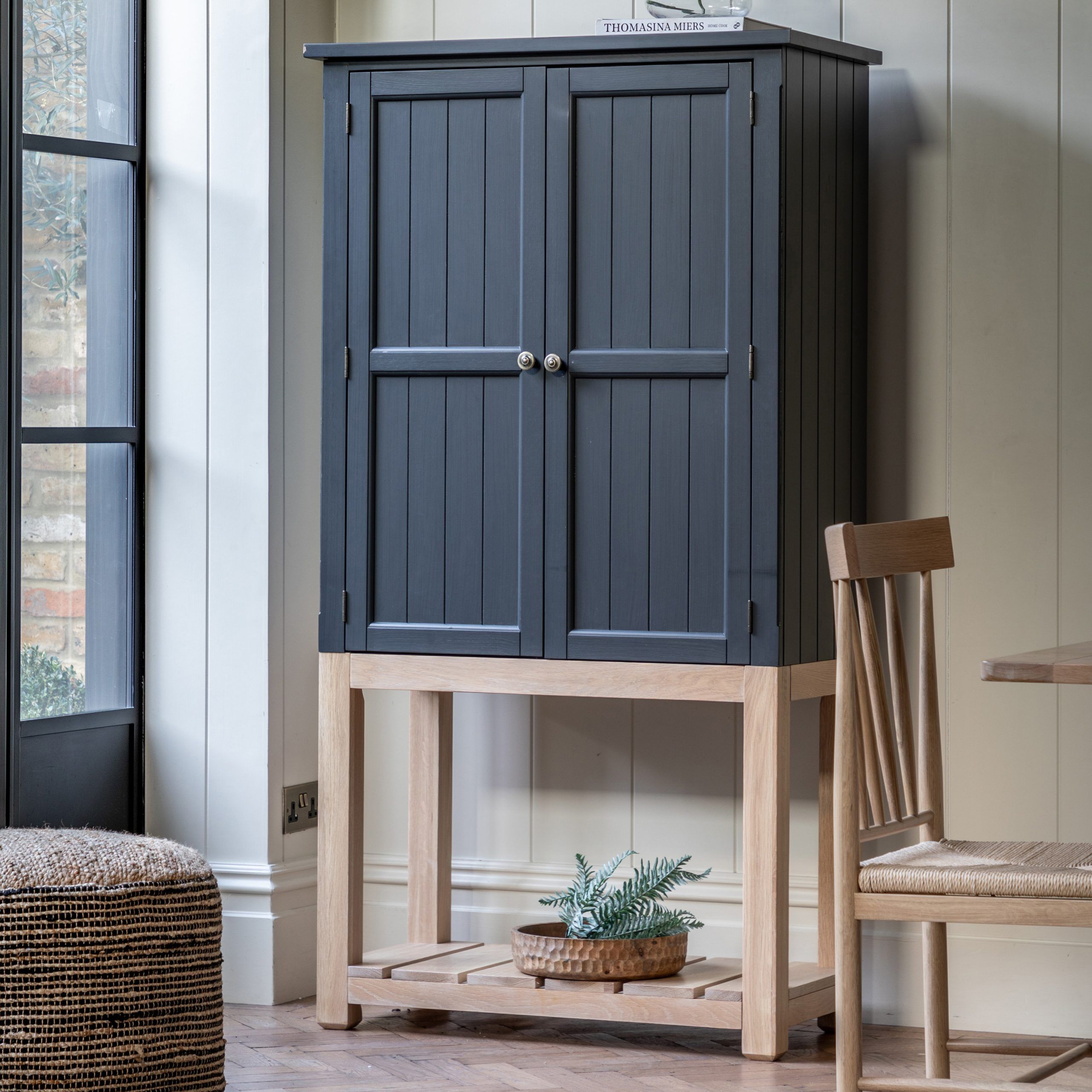 Gallery Direct Eton 2 Door Cupboard Meteor