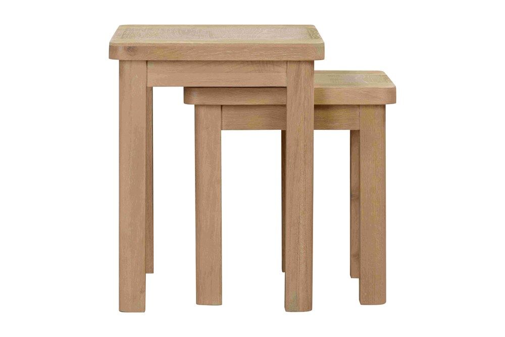 Foxington Nest of Tables   Natural Oak | Shackletons