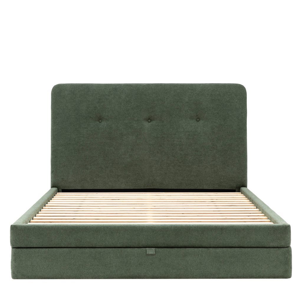 Gallery Direct Marlowe 2 Drawer Bedstead 5 Green | Shackletons