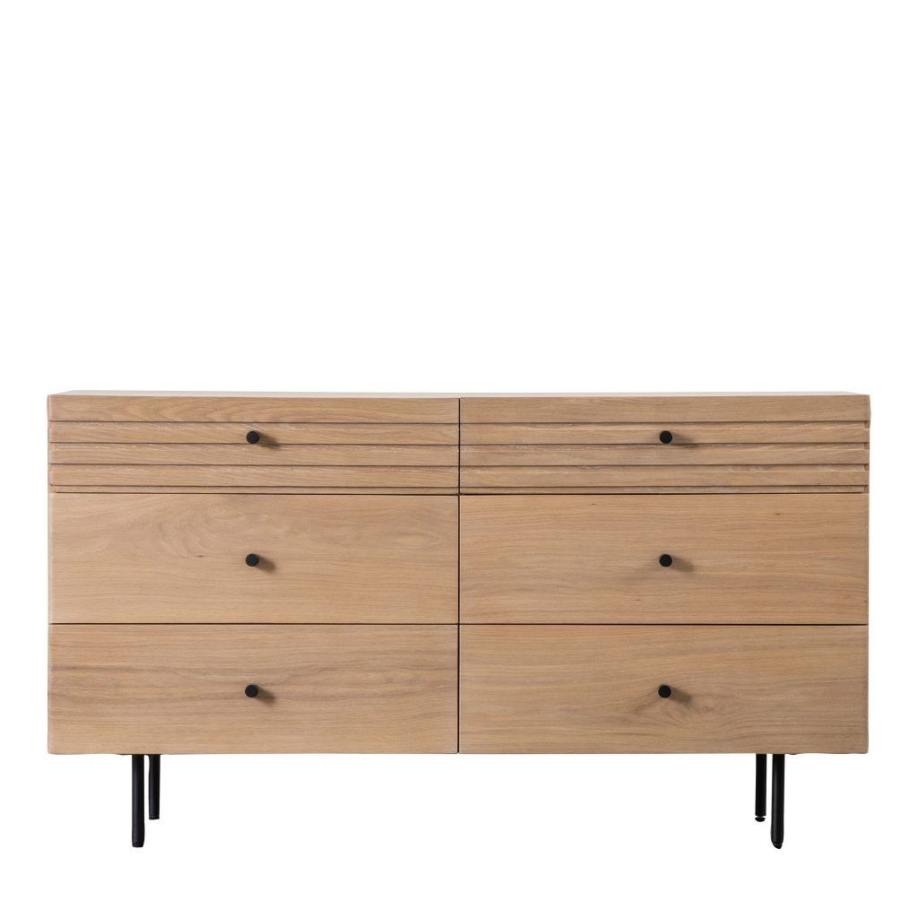 Gallery Direct Okayama 6 Drawer Chest | Shackletons