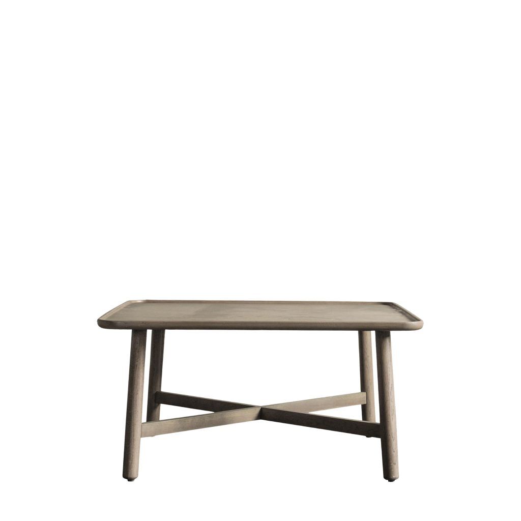 Gallery Direct Kingham Square Coffee Table Grey | Shackletons