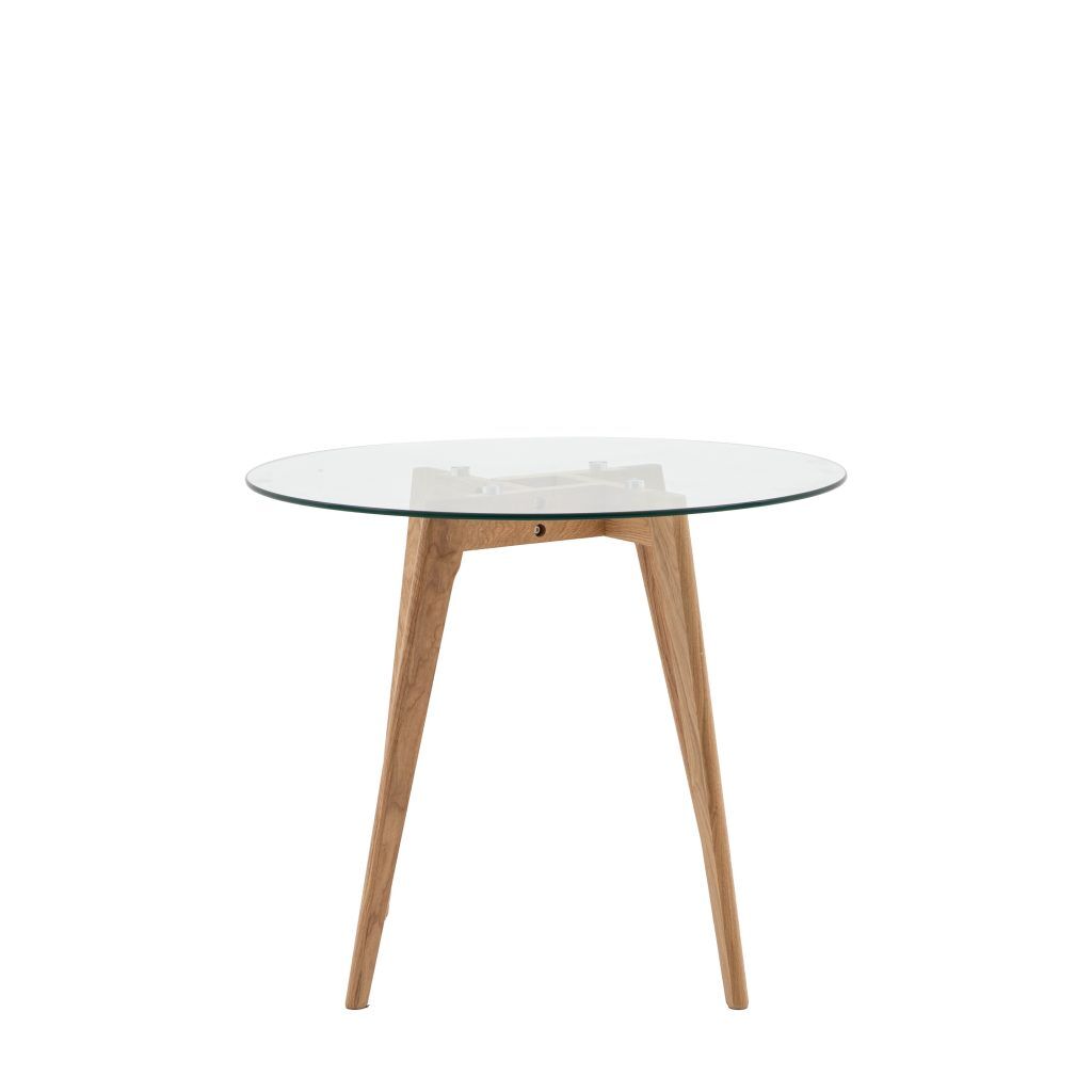 Gallery Direct Blair Round Dining Table Oak | Shackletons