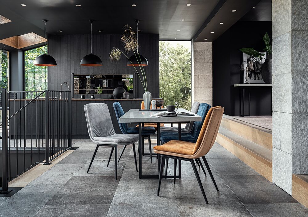 Baker Furniture Hendrix 180cm 220cm Extending Dining Set with Jimmy Chairs | Shackletons