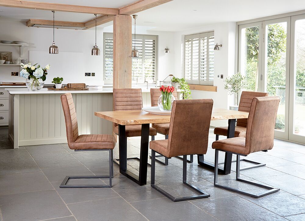 Corndell Furniture Euston 180cm 6 Seat Dining Set | Shackletons