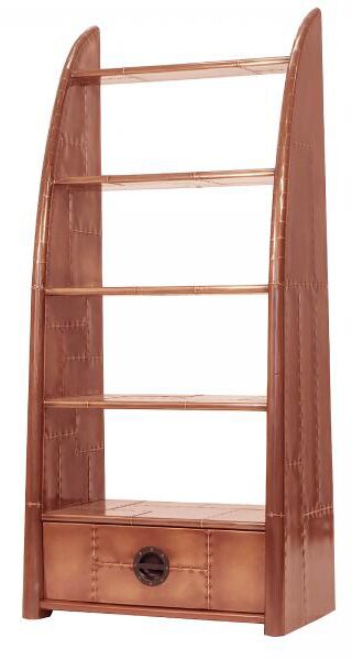 Carlton Furniture   Aviator Bookcase   Copper | Shackletons