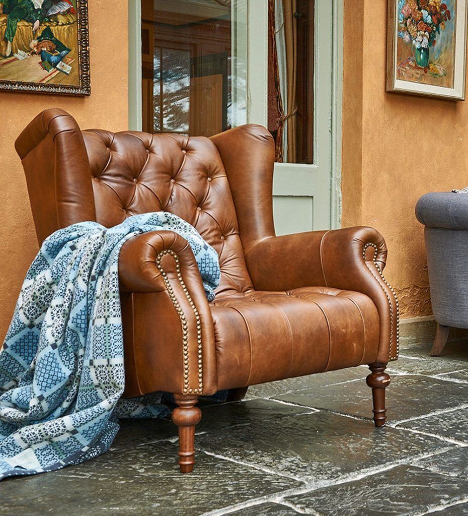 Alexander  James Theo Chair in Cal Tan | Shackletons