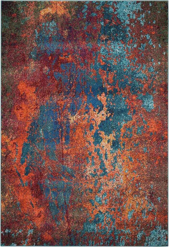 Nourison Rugs Celestial Runner Rug   183m x 061m in Atlantic | Shackletons
