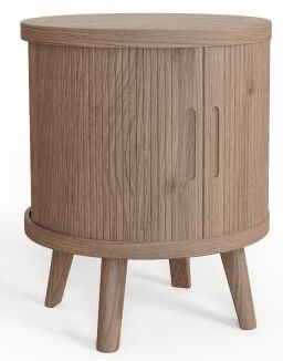 Carlton Furniture   Tambour   Grey Lamp Table | Shackletons