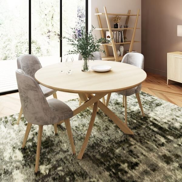 Carlton Furniture   Andersson 140cm Round Dining Table | Shackletons