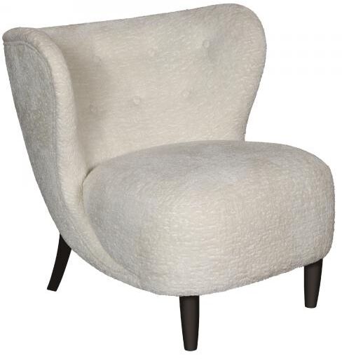 Carlton Furniture   Navagio Upholstered Chair in Ivory | Shackletons