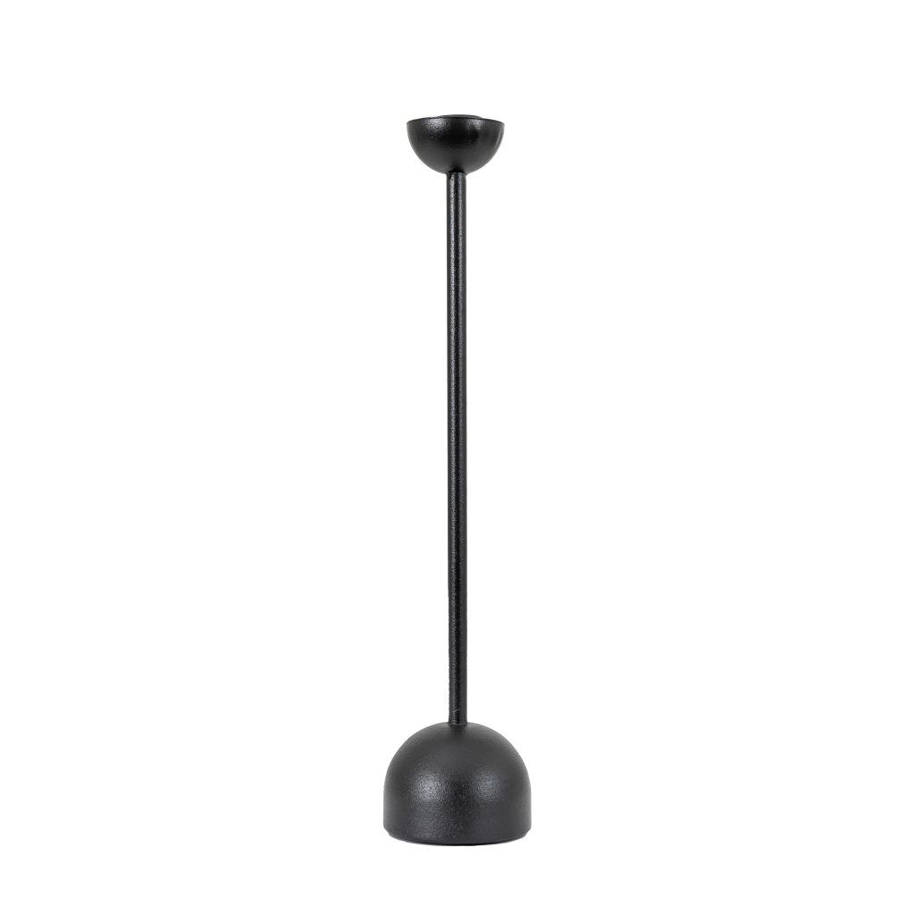Gallery Direct Roddy Candlestick Small Black | Shackletons