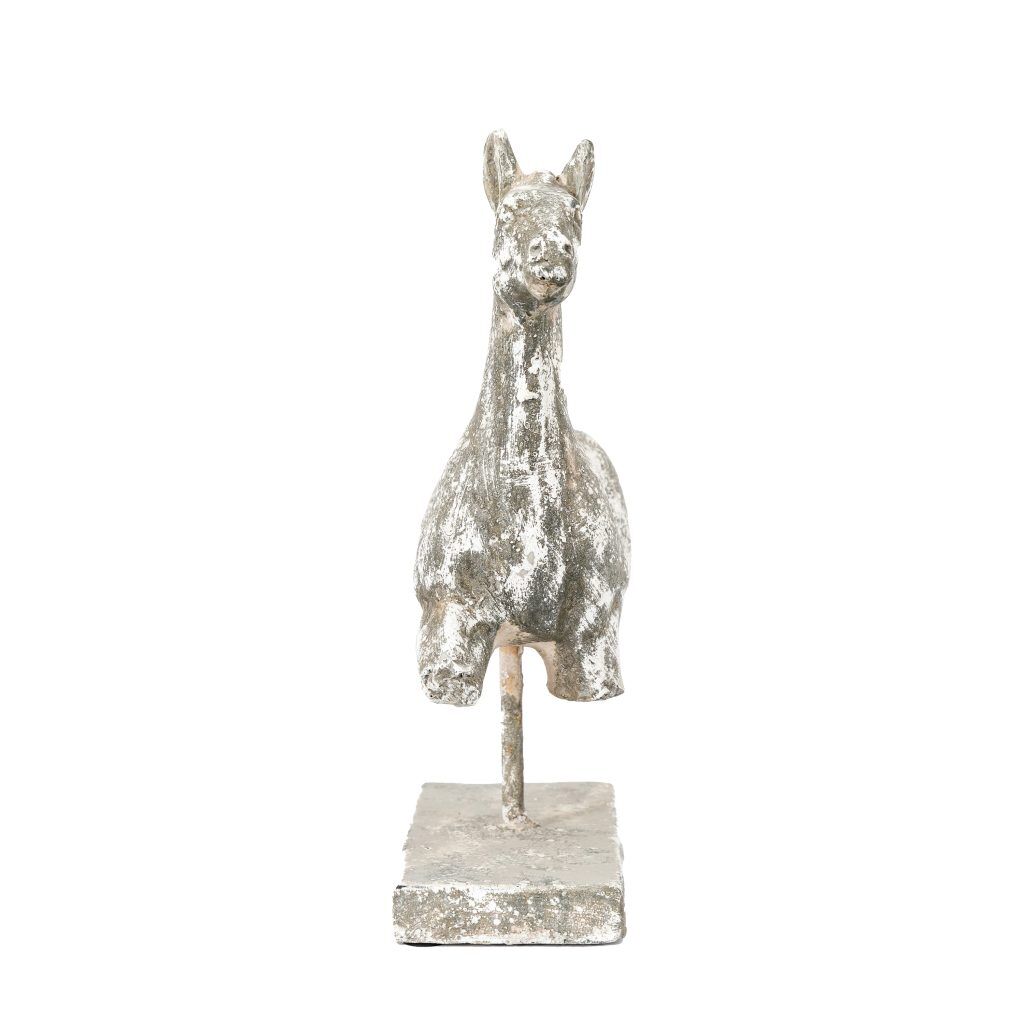 Gallery Direct Julius Horse Antique White | Shackletons