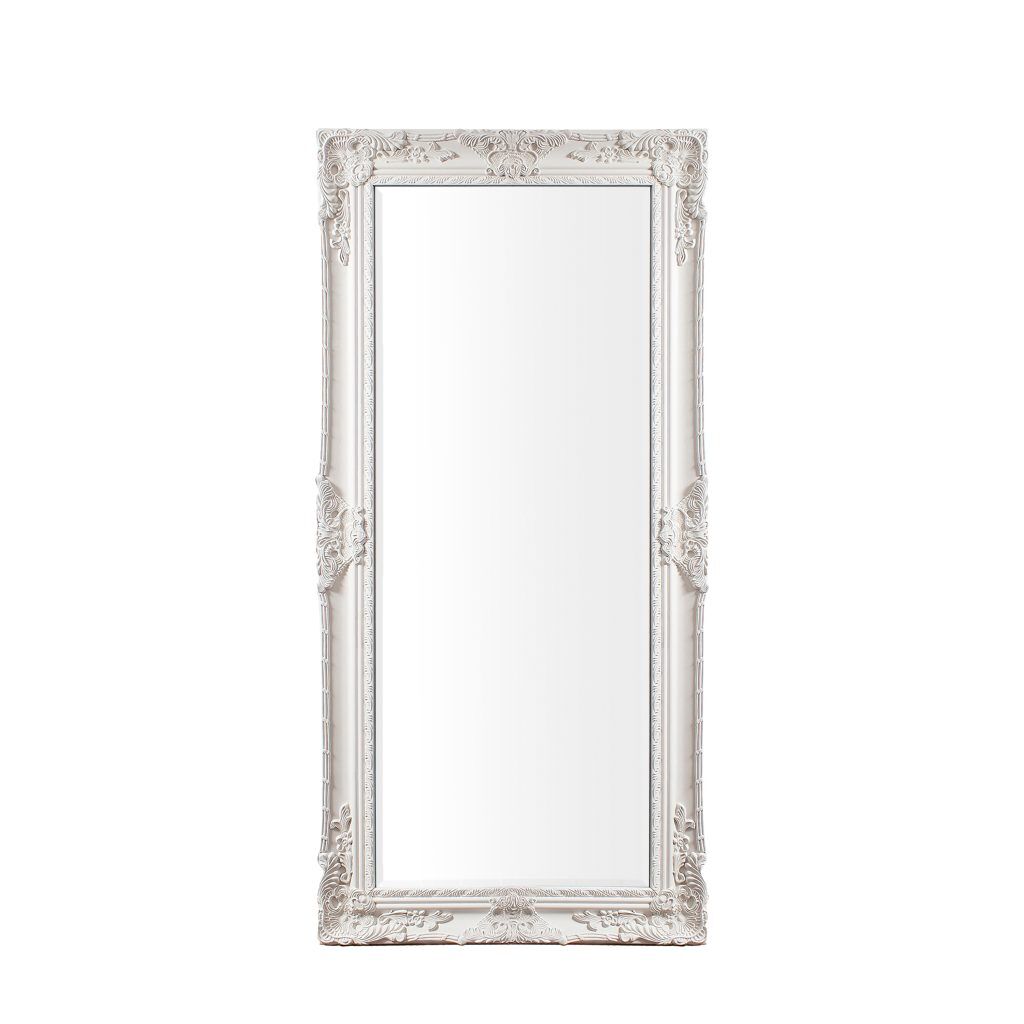 Gallery Direct Hampshire Leaner Mirror Cream | Shackletons