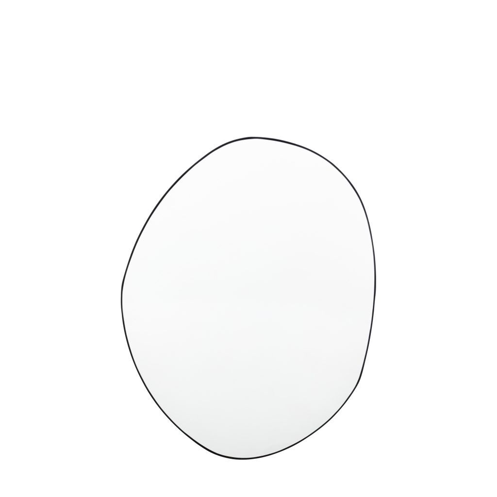 Gallery Direct Caesars Mirror Black | Shackletons
