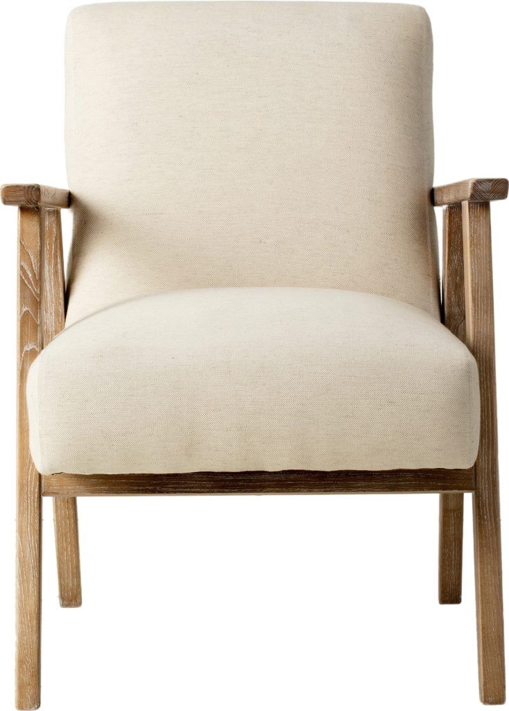 Gallery Direct Neyland Armchair Natural Linen | Shackletons