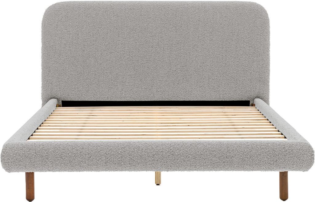 Gallery Direct Rabley 5 Bedstead Stone Grey | Shackletons