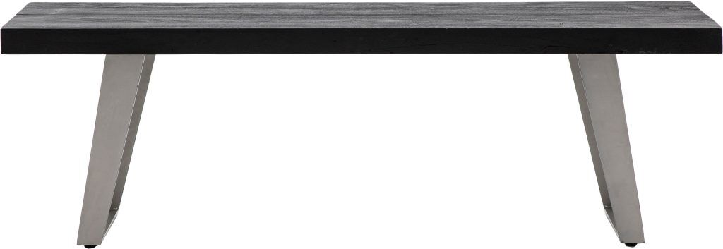 Gallery Direct Newington Dining Bench Black | Shackletons