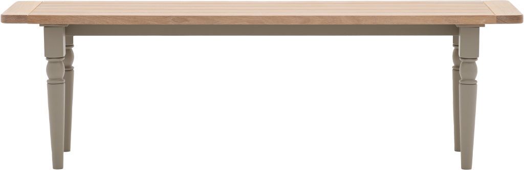 Gallery Direct Eton Dining Bench Prairie | Shackletons