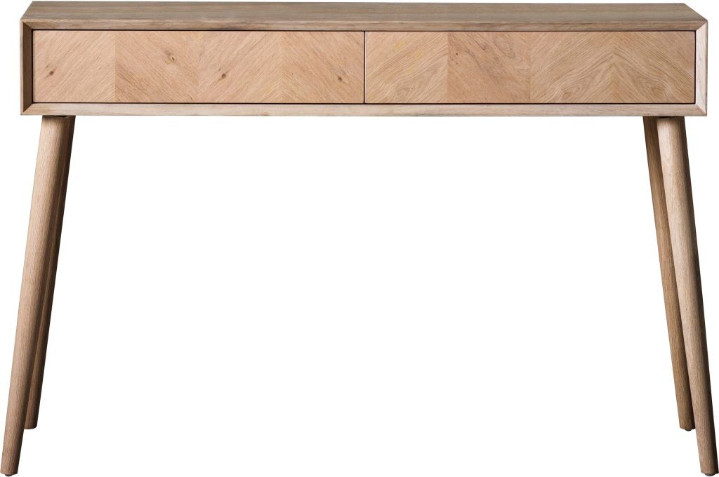 Gallery Direct Milano 2 Drawer Console Table | Shackletons