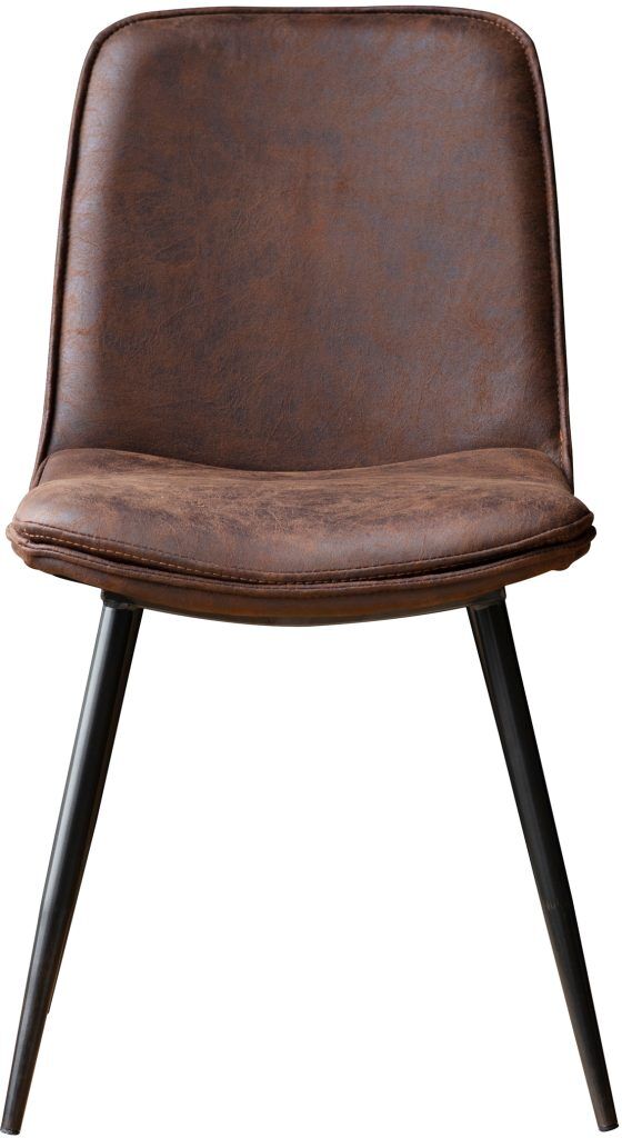 Gallery Direct Newton Chair Brown Set of 2 | Shackletons