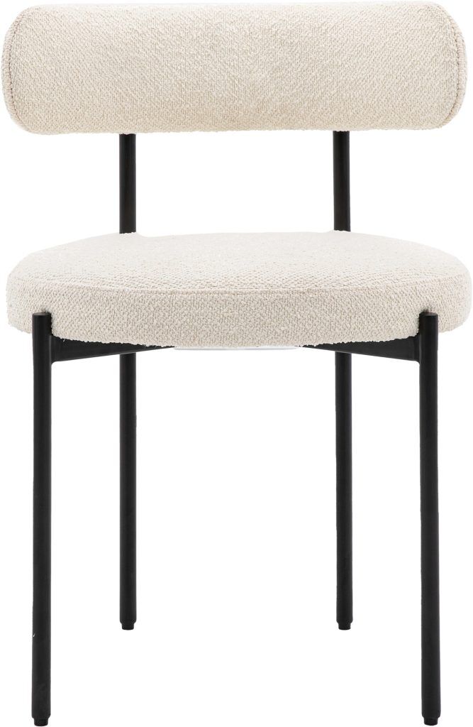 Gallery Direct Aveley Dining Chair Vanilla Set of 2 | Shackletons