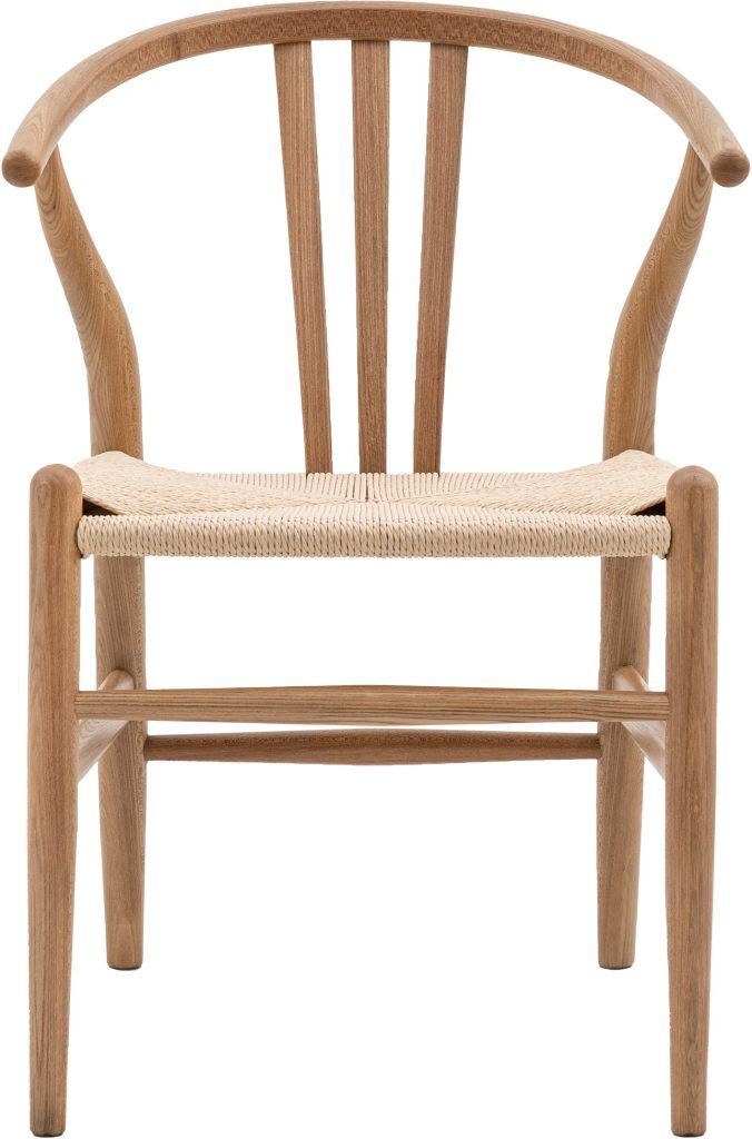 Gallery Direct Whitney Chair Natural Set of 2 | Shackletons