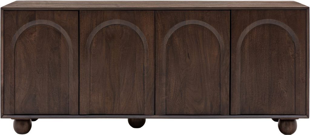 Gallery Direct Arc 4 Door Sideboard | Shackletons