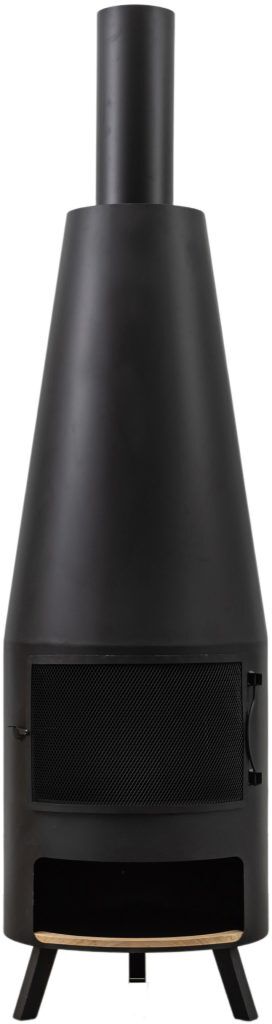 Gallery Garden Foligno Chiminea with Pizza Shelf 500x500x1865mm | Shackletons