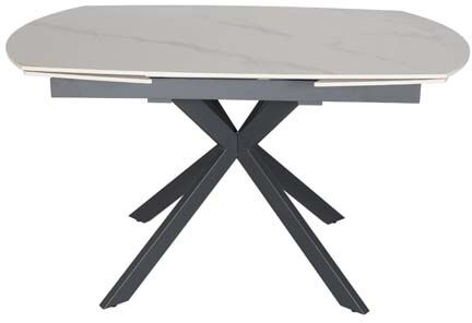 Baker Synted 140cm 200cm Extending Dining Table White | Shackletons